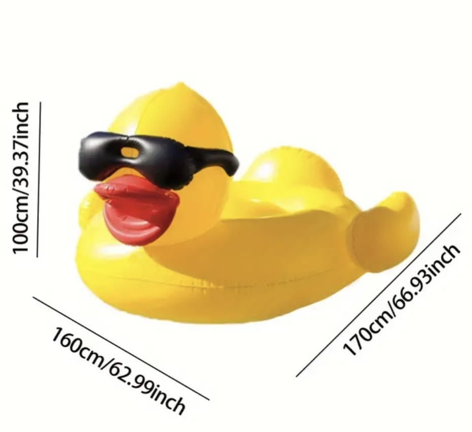 Inflatable Duck Floatie طفاحية البطة العملاقة