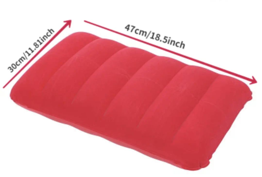 Inflatable beach pillow مخدة قابله للتفخ